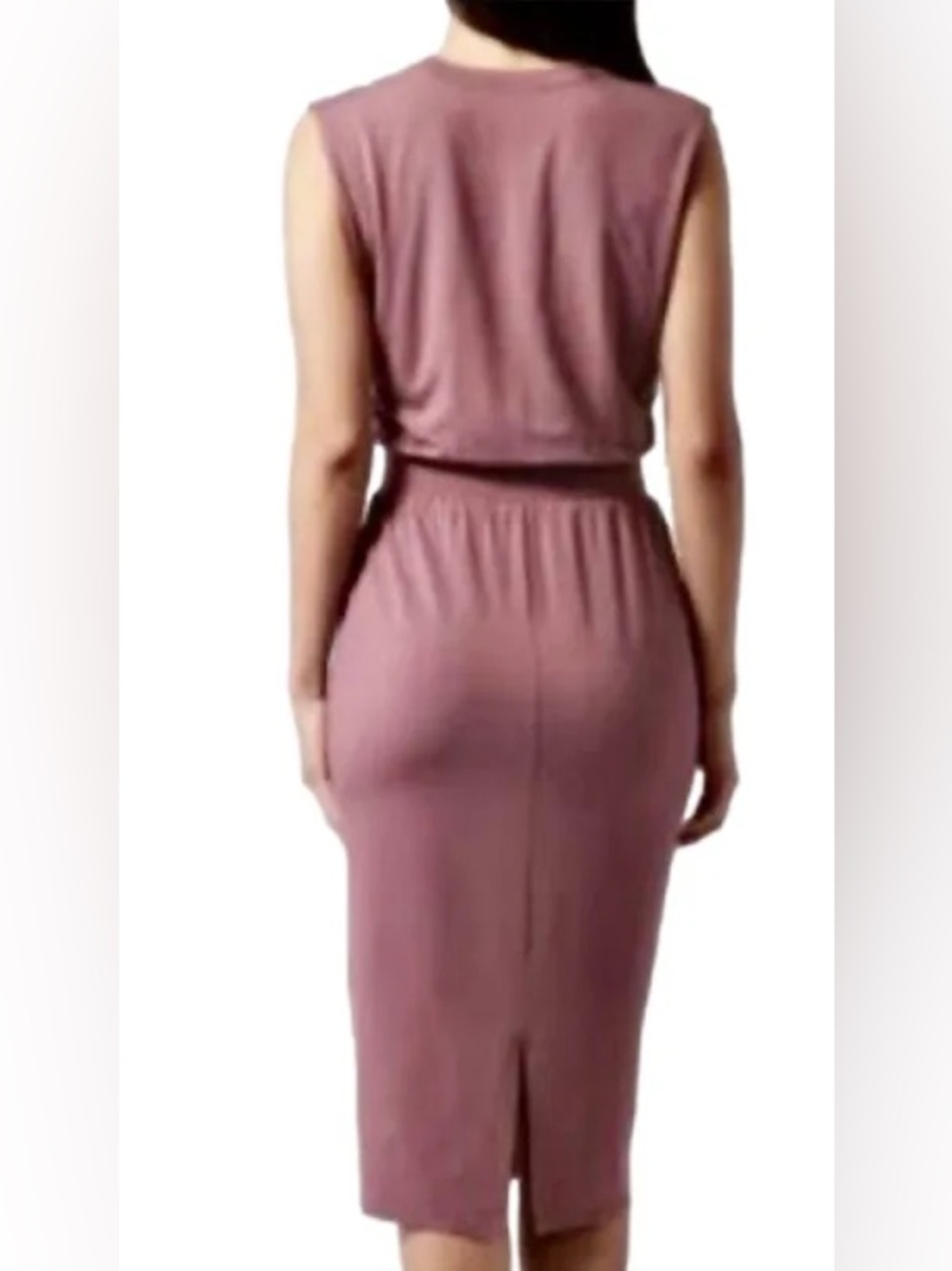 Athleta Santorini Cinch Knit Midi Dress - Picture 2 of 8